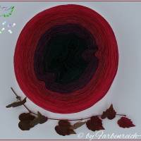 Farbenreich-Wolle Farbverlaufsgarn "RED, RED WINE", 3- od. 4-fädig, Bobbel Bild 3