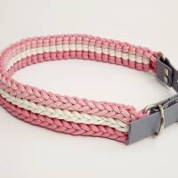 Halsband aus Paracord, Hundehalsband, handgefliochten, verstellbar, für mittlere bis große Hunde Bild 3