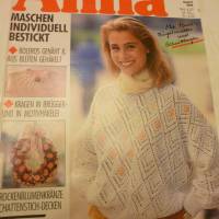 3 Hefte Anna - Spaß an Handarbeiten von 1990 - Heft 7 - 8 - 9 Bild 3
