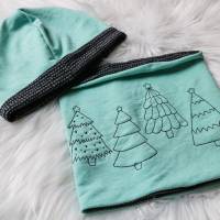 Digitale Stickdatei Christmas Trees Blackwork 10x10 - 20x30 (4x4 - 8x12") Bild 7