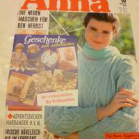 3 Hefte Anna - Spaß an Handarbeiten von 1990 - Heft 10 - 11 - 12 Bild 2