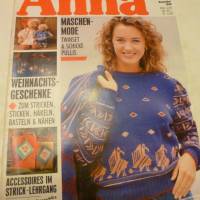 3 Hefte Anna - Spaß an Handarbeiten von 1990 - Heft 10 - 11 - 12 Bild 4