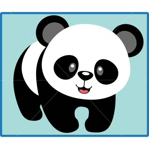 Plotterdatei Panda gsp, svg