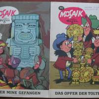10 Comic Hefte Mosaik von  Hannes Hegen - Nr. 191 bis 200 - 70er Jahre Bild 2