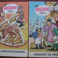 10 Comic Hefte Mosaik von  Hannes Hegen - Nr. 191 bis 200 - 70er Jahre Bild 3
