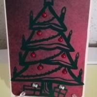 Weihnachtsbaum Folienplott und Papier,schlicht DXF, SVG,PNG, JPEG Bild 8