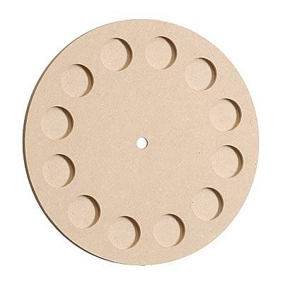 MDF Foto-Uhr-Rohling