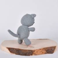 Handgefertigte gehäkelte Puppe Katze "FELI" aus Baumwolle Bild 3