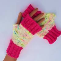 Armstulpen, Fingerlose Handschuhe, Handschuhe Bild 4