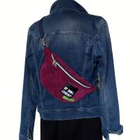  Bauchtasche "Lili"  trendiger Cross-Body-Bag, Bodybag , Hüfttasche aus Breitcord, Umhängetasche, Festivaltasch Bild 8
