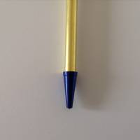 Rohling für Drehkugelschreiber "Fancy" in blau glänzend Bild 2