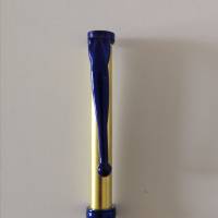 Rohling für Drehkugelschreiber "Fancy" in blau glänzend Bild 3