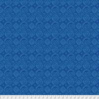 Patchworkstoff Free Spirit Good Vibrations PWBM065 blau/ türkis Quilten reine Baumwolle WeGe-Quilts Bild 1