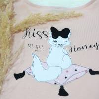 Doodle Stickdatei Katze - Kiss my ass Bild 9
