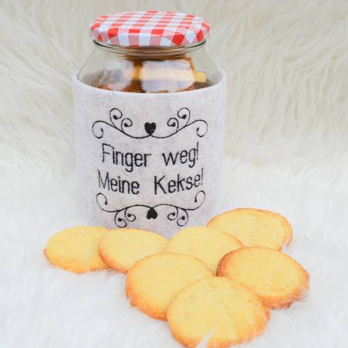 Stickdatei Kekse Meine Kekse Finger weg