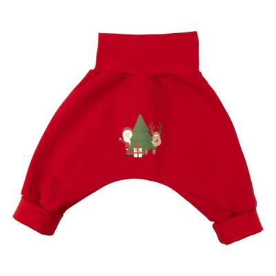 Baby Kinder Mädchen Jungen Pumphose Weihnachten Geschenk Gr. 62 SOFORTKAUF Einzelstück Unikat