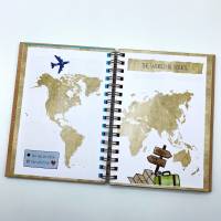 Reisetagebuch - World Traveler - Notizbuch - Tagebuch Bild 4