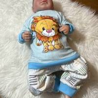 2 teiliges Baby Set Löwe in der Größe 56-68 bestehend aus Pullover und Hose - Neugeborene Bild 10