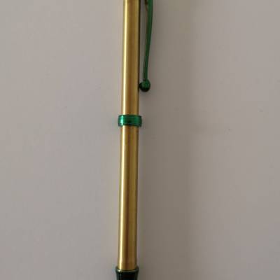 Rohling für Drehkugelschreiber "Fancy" in grün glänzend