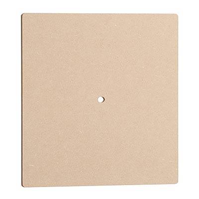 MDF Uhr-Rohling Platte quadratisch