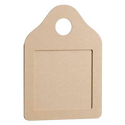 MDF Uhr-Rohling Memo-Uhr für Einsteckuhr 70 mm