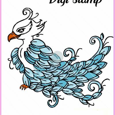 Digi-Stamp Phönix- digitaler Stempel - Sublimationsdruck