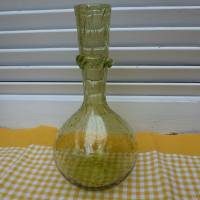 Wunderschöne Glas-Vase mit Handabriss Bild 1