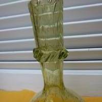 Wunderschöne Glas-Vase mit Handabriss Bild 2