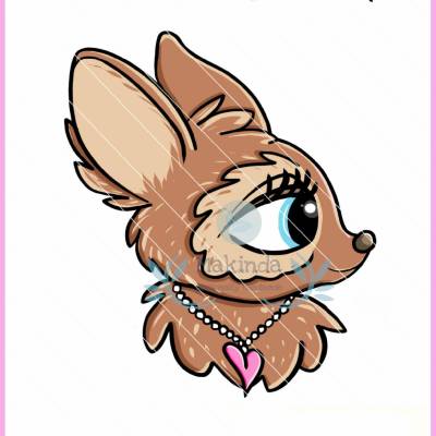 Digi-Stamp Reh- digitaler Stempel - Sublimationsdruck