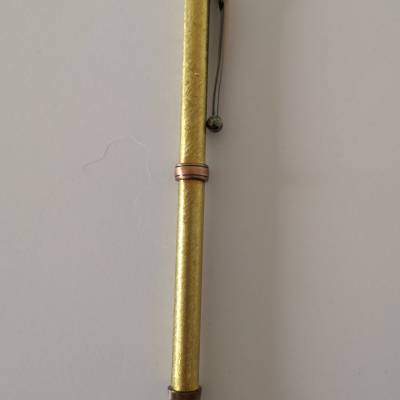 Rohling für Drehkugelschreiber "Fancy" in rot bronze