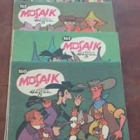 7 Comics  Mosaik von Hannes Hegen - Nr. 160 bis 166  aus den 70er Jahren Bild 1