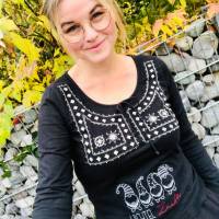 Digitale Stickdatei Wichtelzauber Blackwork 13x18 - 20x30 (5x7 - 8x12") Bild 3