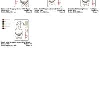 Digitale Stickserie Small Wrapping Winter Gnomes ITH 13x18 (5x7") Bild 2