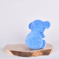 Handgefertigter und gehäkelter Elefant ELENORE aus Baumwolle Bild 5