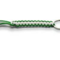 Schlüsselanhänger Taschenbaumler Taschenanhänger in typischen Vereinsfarben **Grün Weiß** Bild 2