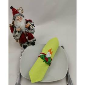 Serviettenringe Kerzen 4 Stück