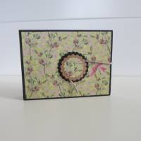 Leporello - Minialbum 14 x 11 x 2 cm Bild 1