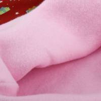 Baby Mädchen Schlupfmütze Zipfelmütze Winter mit Baumwollfleece Geschenk Weihnachten Bild 2