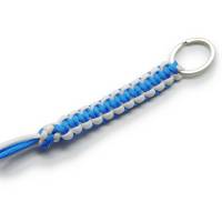 Schlüsselanhänger Taschenbaumler Taschenanhänger in typischen Vereinsfarben **Blau Weiß** Bild 2