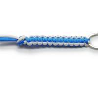 Schlüsselanhänger Taschenbaumler Taschenanhänger in typischen Vereinsfarben **Blau Weiß** Bild 4