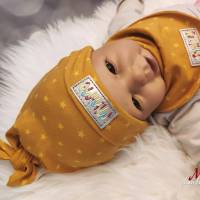 Coole Babymütze mit passenden Halstuch Bild 2
