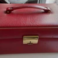 Koffer Schmuckkkoffer Vintage Antik  Schmuckaufbewahrung Tasche Bag Koffer Bild 1