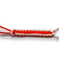 Schlüsselanhänger Taschenbaumler Taschenanhänger in typischen Vereinsfarben **Rot Weiß** Bild 4