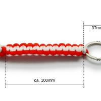Schlüsselanhänger Taschenbaumler Taschenanhänger in typischen Vereinsfarben **Rot Weiß** Bild 5