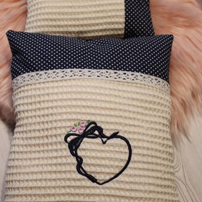 Puppenbettwäsche, 4teilig Puppenbett, Puppenwagen, Puppenkissen, Bettwäsche