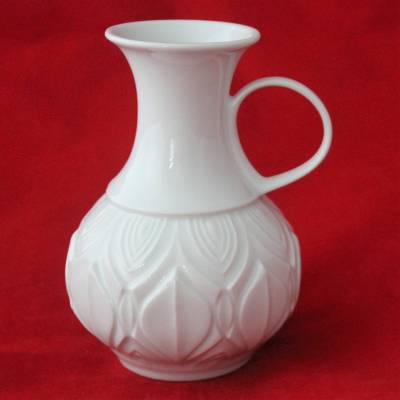 weiße Vase KPM Porzellan 60er Jahre