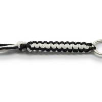 Schlüsselanhänger Taschenbaumler Taschenanhänger in typischen Vereinsfarben **Schwarz Weiß** Bild 3