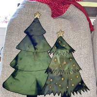 Digitale Stickdatei Christmas Trees Doodle 10x10 - 20x30 cm (4x4 - 8x12") Stickrahmen Bild 10