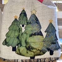 Digitale Stickdatei Christmas Trees Doodle 10x10 - 20x30 cm (4x4 - 8x12") Stickrahmen Bild 7