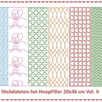 Stickdateien Set HoopFiller 20x36 Vol. II Bild 1